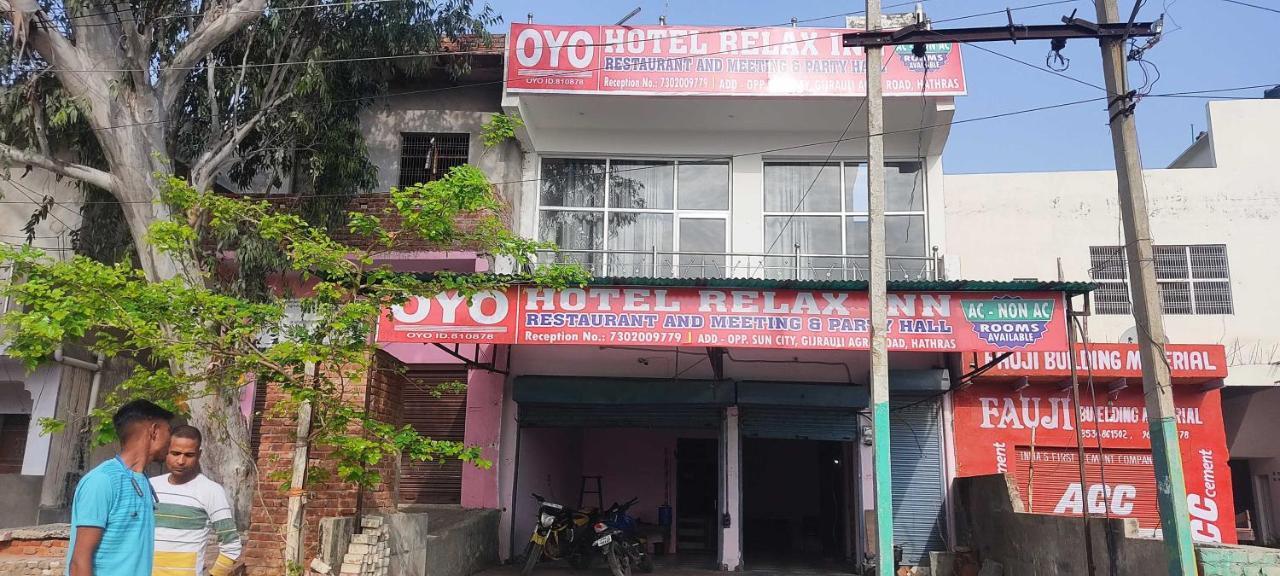 Oyo 81087 Hotel Relax Inn Hathras Ngoại thất bức ảnh